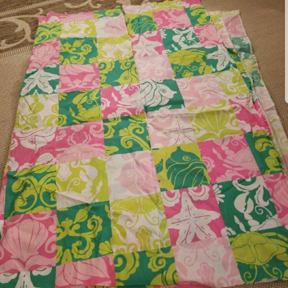 VTG Lilly Pulitzer large piece of fabric! - Picture 2 of 3